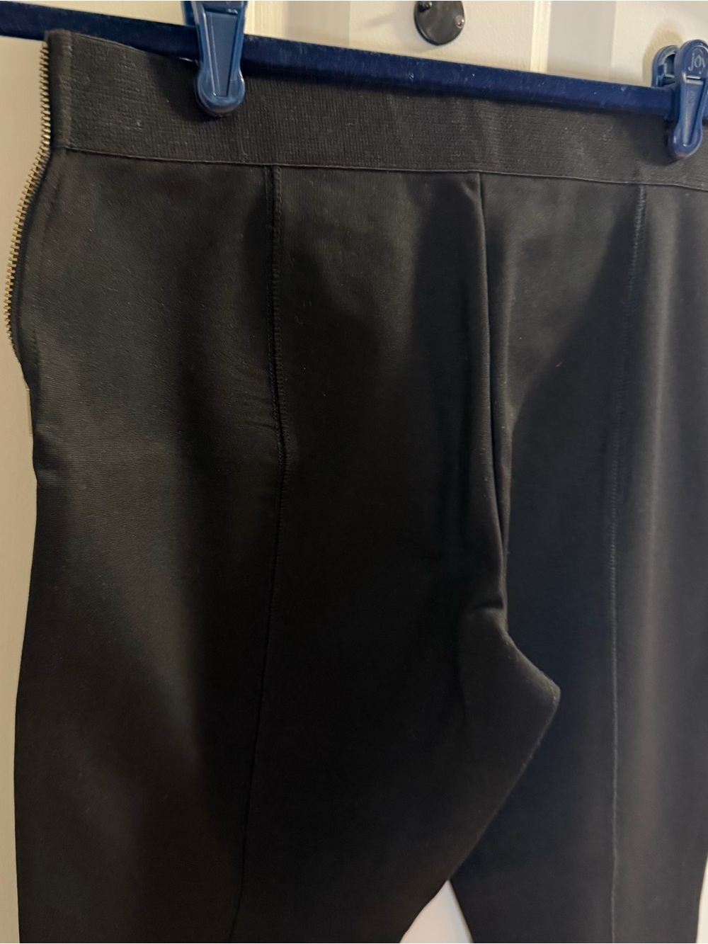 J.Crew Factory Black Ponte Riding Pants - Picture 9 of 9